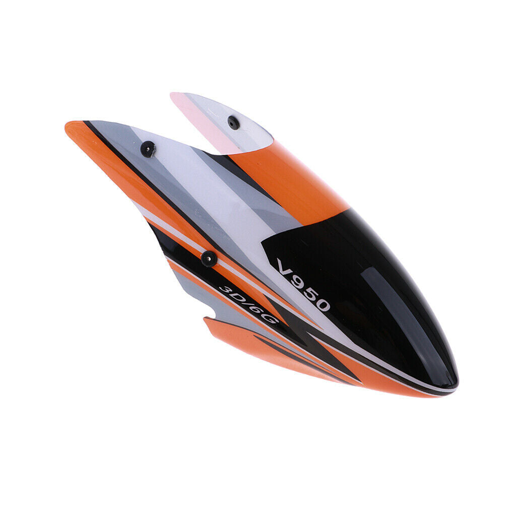1 Set Canopy V.2.V950.023 with Rubber Rings for WLtoys V950 RC Helicopters