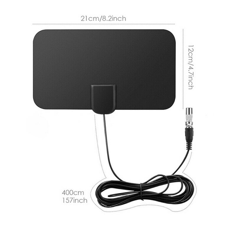 200Mile Range 4K HDTV Digital 1080p TV Antenna Signal Receiver Amplifier .l8