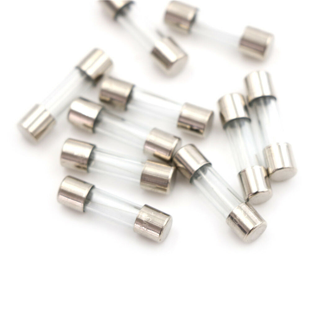 10pcs Glass Tube Fuse 5mm x 20mm 1.6A T1.6A 250V Slow Blow 1.6Amp.l8