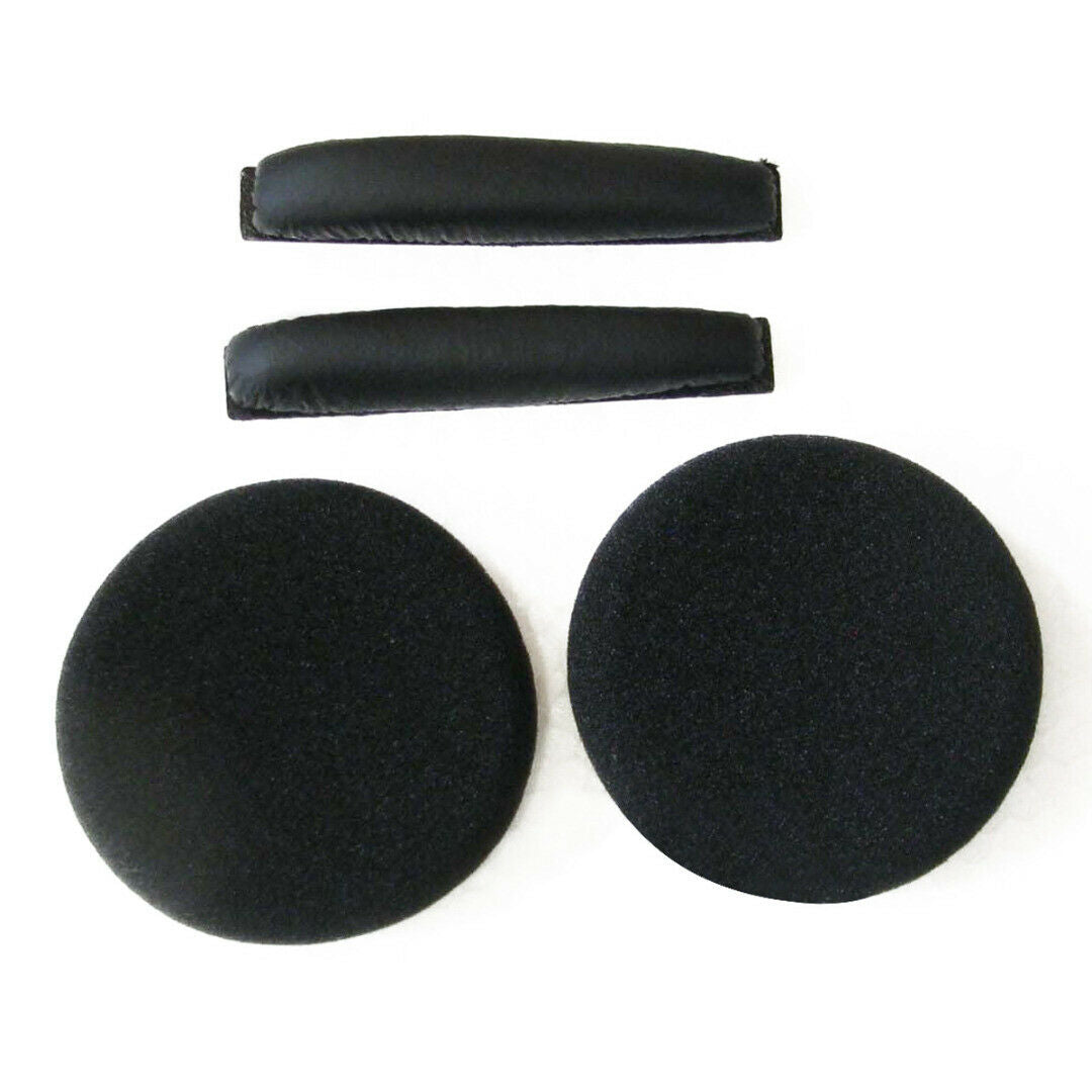 2x Replacement Ear Pads Cushions+Headband For Sennheiser PX100 PX100II Headset