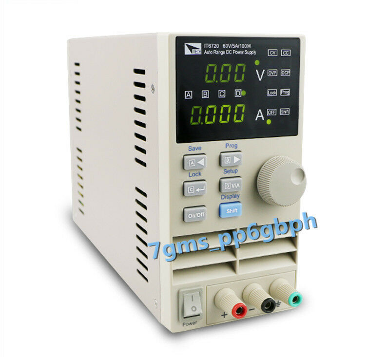 1PC ITECH IT6720 Programmable DC Power Supply 60V/5A/100W