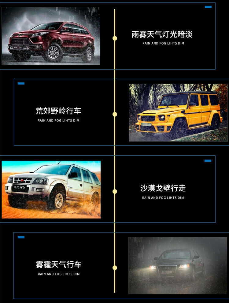 8'' 18W 6D Spot Beam LED Work Light Bar Single Row Off road Lamp 1800LM 2PCS