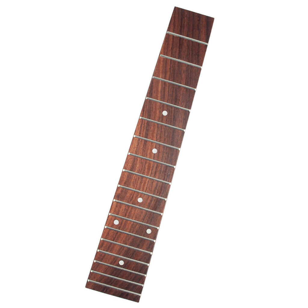 Rosewood Ukulele Fretboard for 23'' Tenor Ukulele Luthiers DIY Supplies