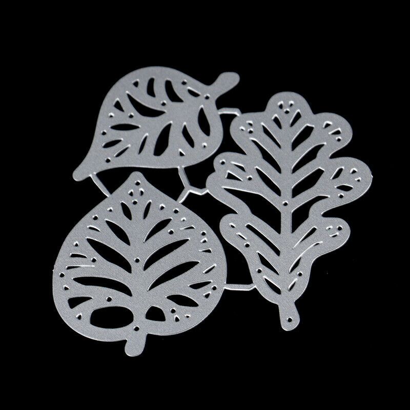 Leaf Decoration Metal Cutting Dies Stencil Scrapbooking Album Embossing Craf Rf