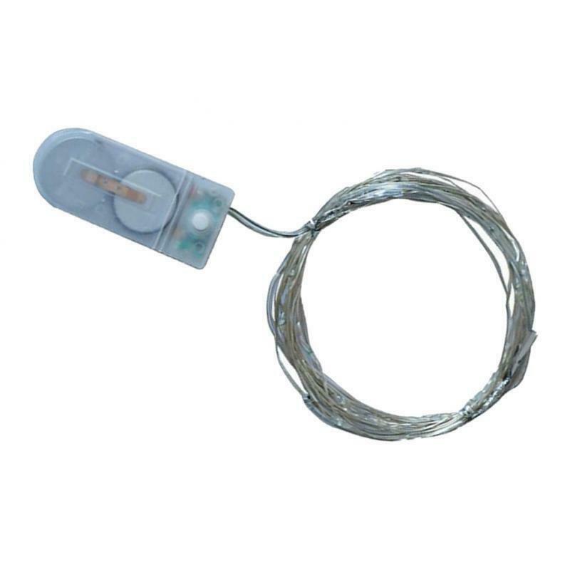 LED Copper String Light Holiday decoration b Warm White_2m