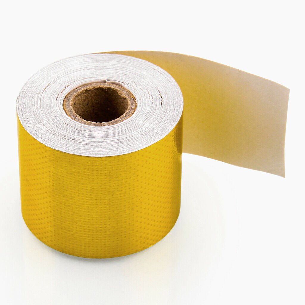 High Temperature Reflective Heat Shield Exhaust Manifold Wrap Roll 2" x 10M