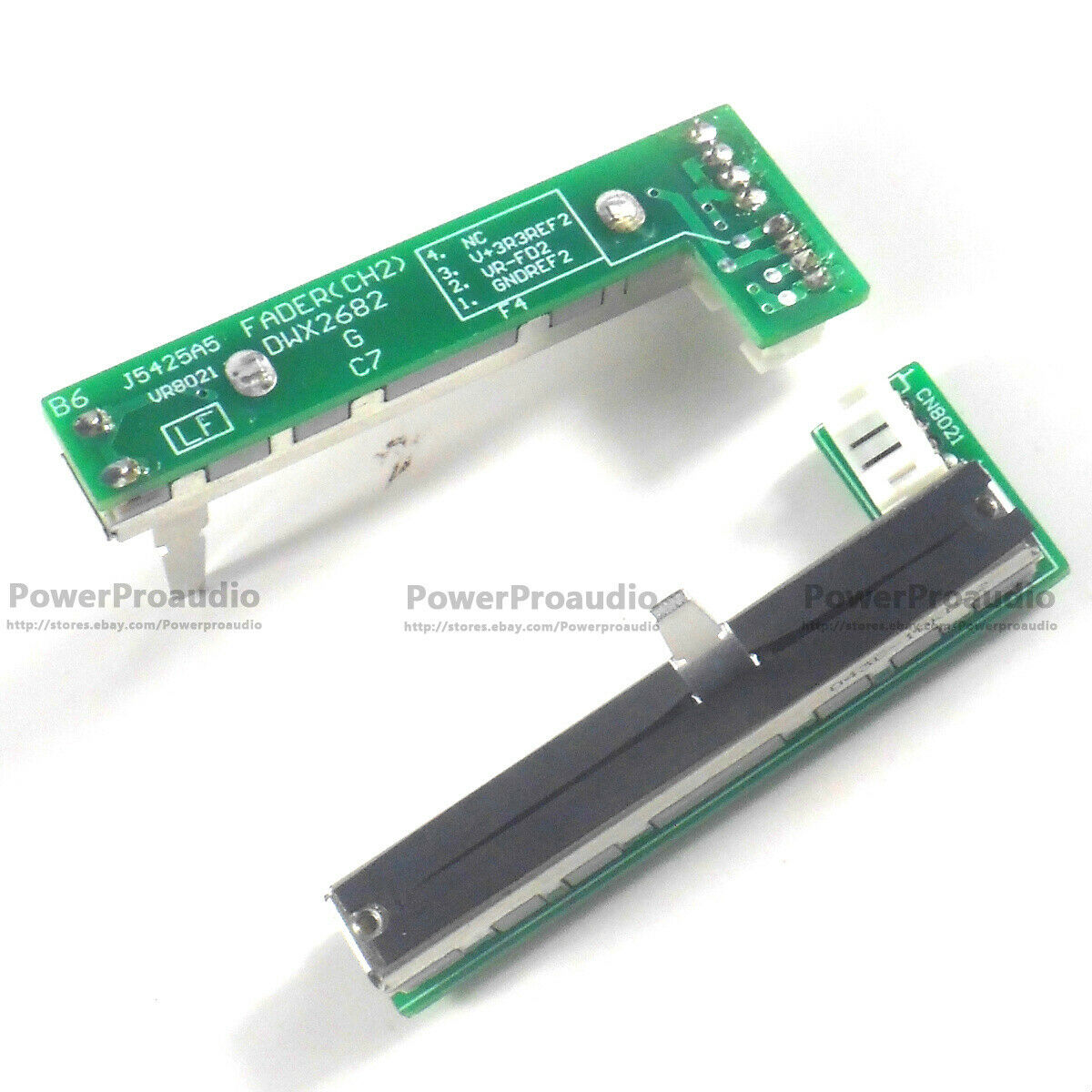 2X UPGRADE Ch2 or Ch4 Fader Assembly for Pioneer DJM 700 (DWX2682/DWX2684) ALPS