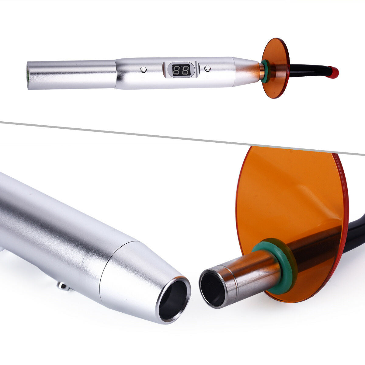Dental LED Curing Light Lamp Disinfection 2700mw/cm² with Guide