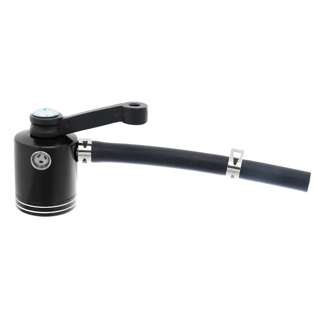 Black Motorbike Brake Oil Cup Reservoir Front Fluid Bottle Master Cylinder