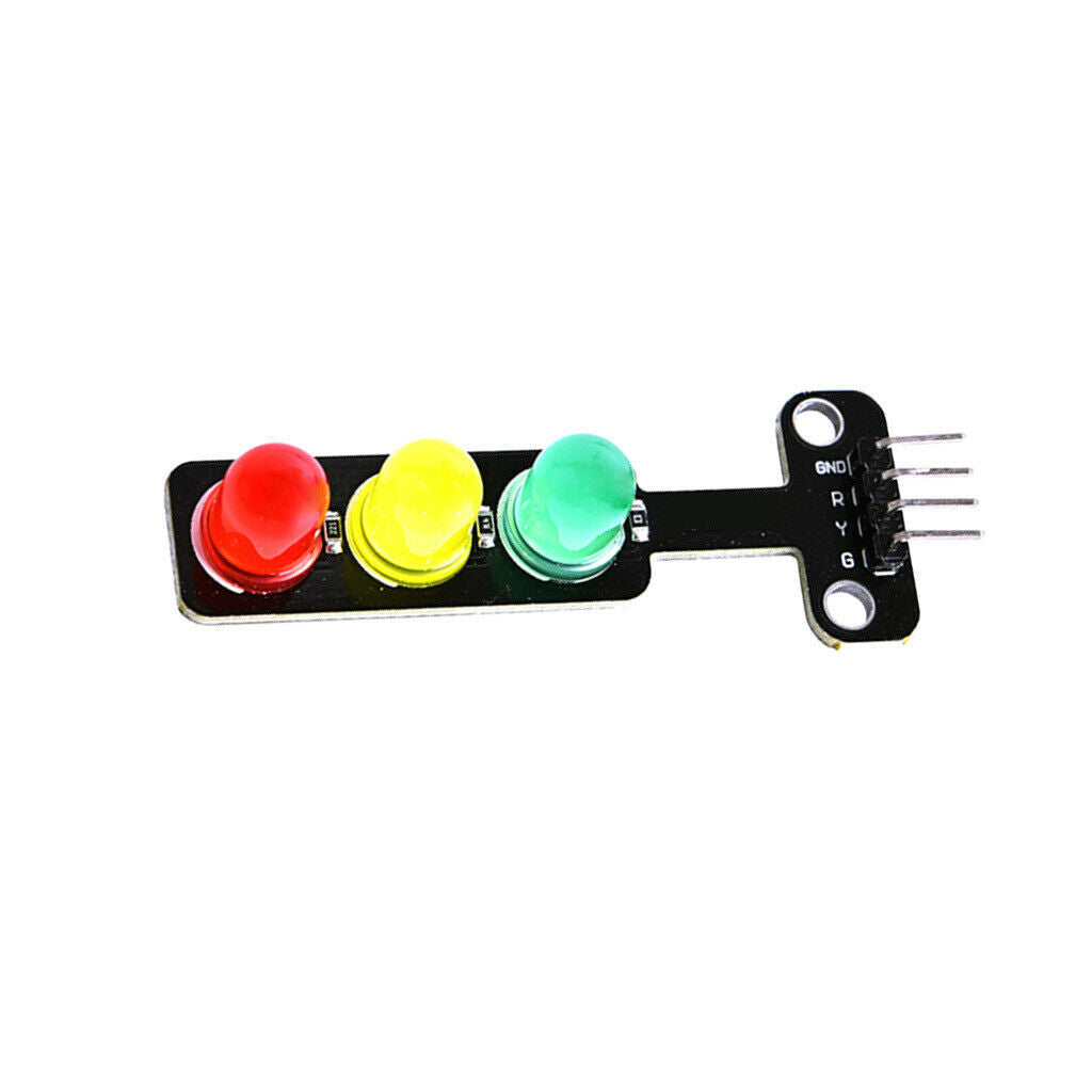 1Pcs 5V Mini Traffic Light (Red, Yellow, Green) LED Display Module Creative DIY