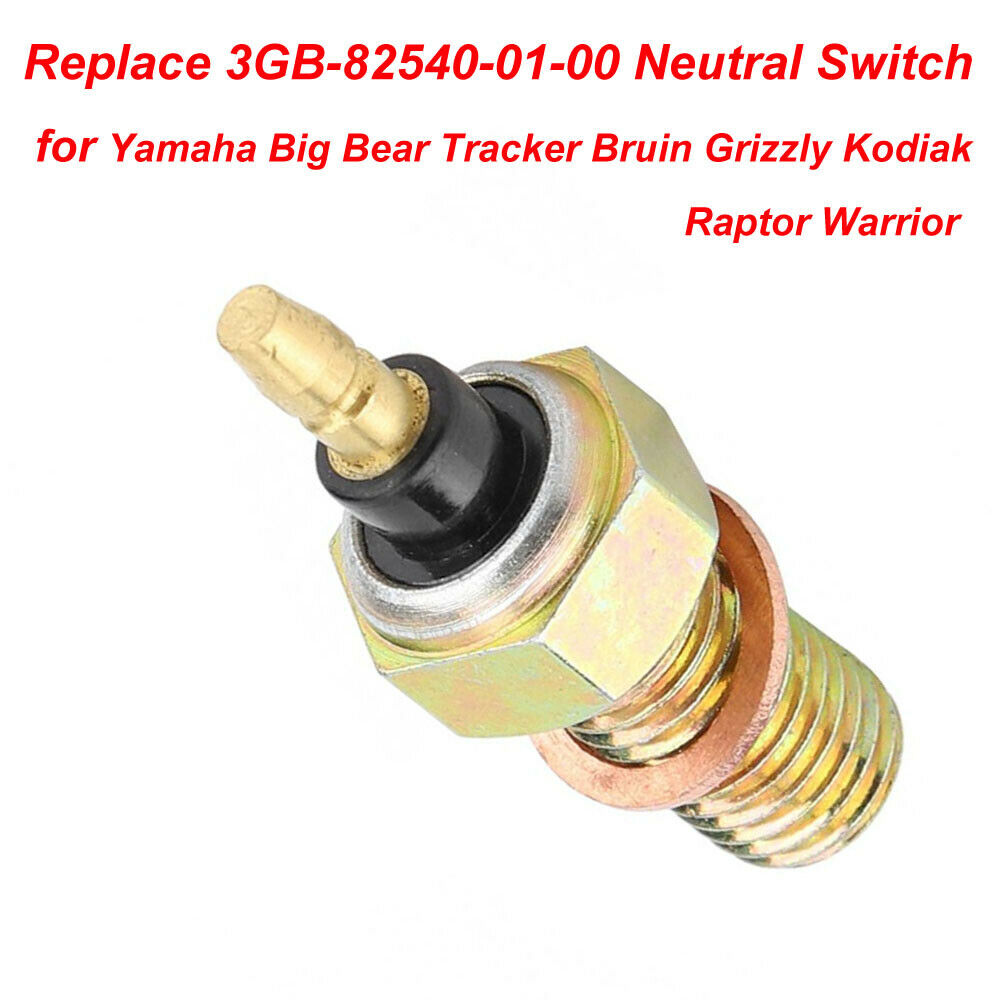Neutral Switch for Yamaha Big Bear Tracker Bruin Grizzly Kodiak Raptor Warrior