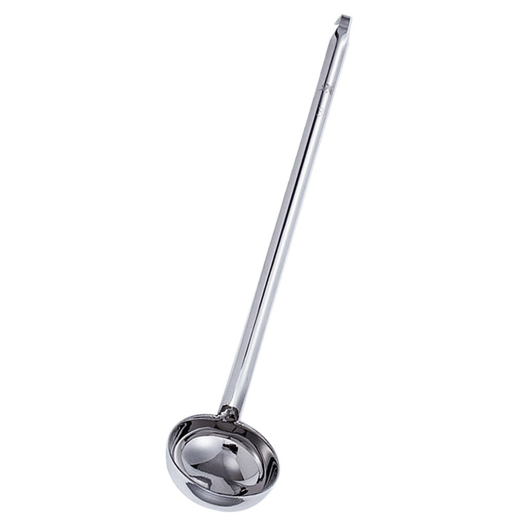Stainless Steel Soup Gravy Pan Ladle / Dipper Kitchen Tool Utensil 90ml