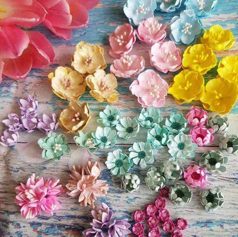 Three Flower Cutting Dies Stencil DIY Scrapbooking Album Stamp Paper Card Emboss