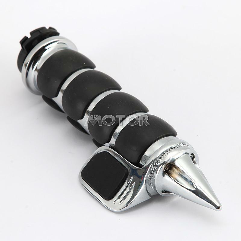 2x Hand Grips  1" w/ Throttle Boss for Suzuki Intruder VS VL 700 1400 1500