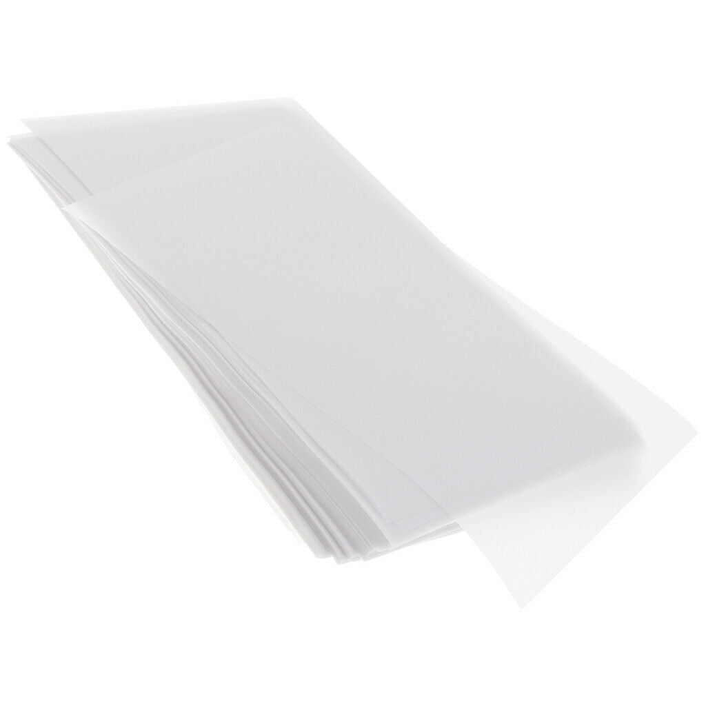 200pcs 63gsm Clear Translucent Tracing Paper Sheet for Drawing 15x10cm