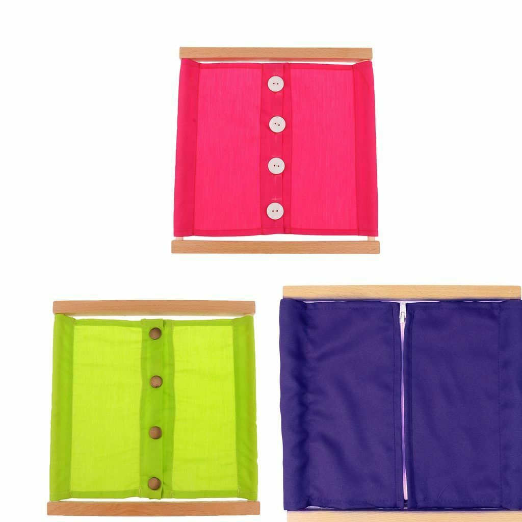 Quality 3 Pcs   Dressing Frames for Children Kids Early Education