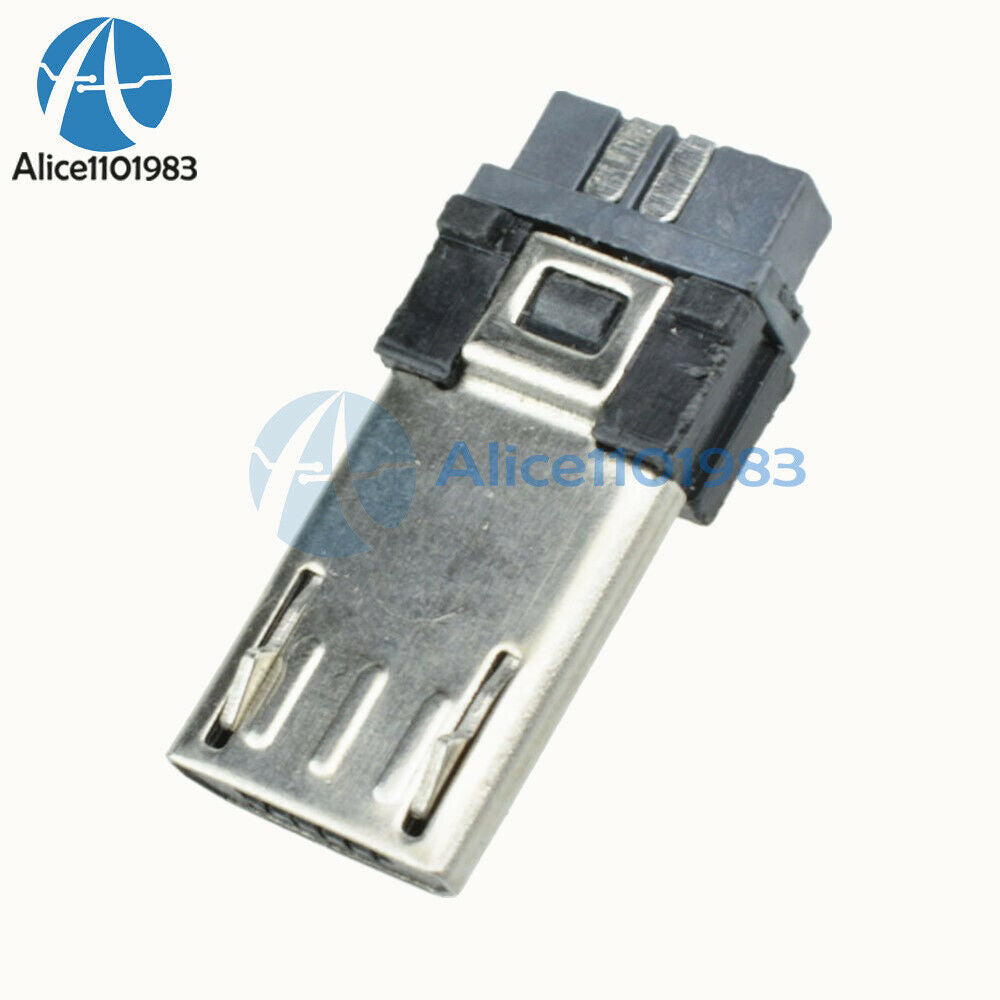 50PCS 5-pin Micro USB Type B male Connector Jacks Socket SMD Adapter Converter