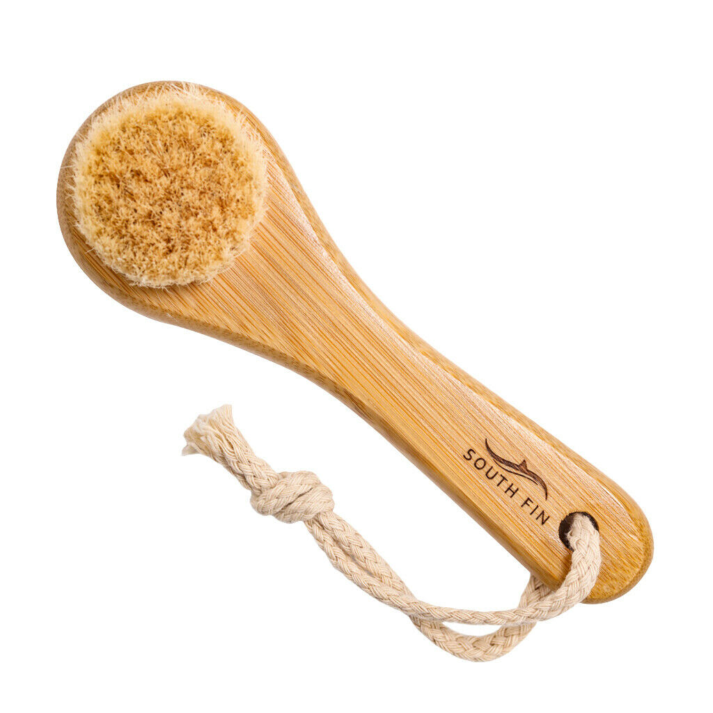 5.4 "Wooden Facial Cleansing Brush Wash Clean Exfoliating Exfoliating Cleansing
