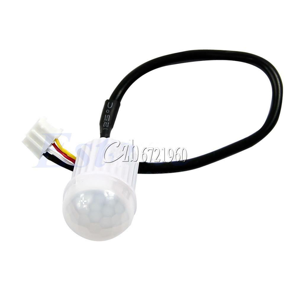 8-30V DC Plastic Intelligent Light Body Sensor IR Module Motion Sensing Switch