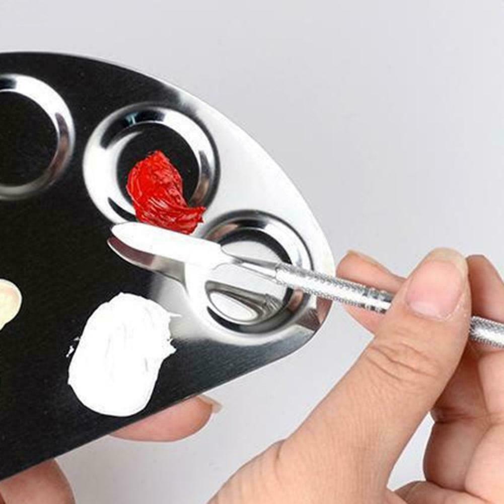 Cosmetic Make up Steel Mixing Spatula Tool For Palette Nails