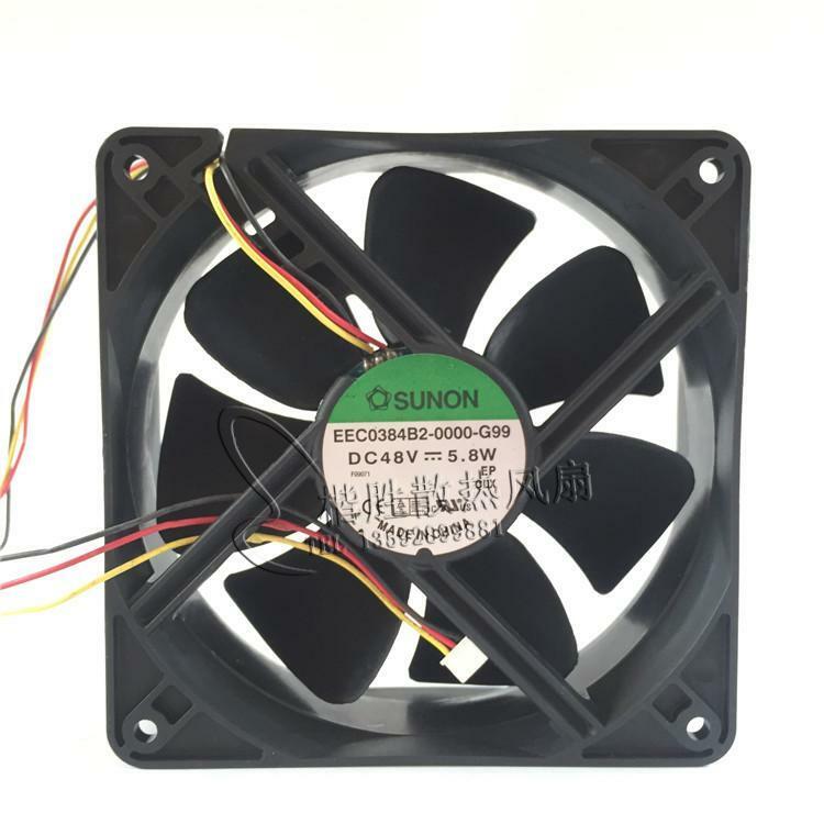 For SUNON EEC0384B2-0000-G99 48V 5.8W 120*120*38mm cooling fan