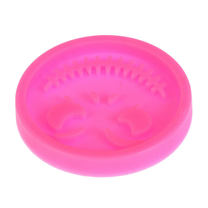 DIY silicone mirror epoxy clown keychain mold .l8