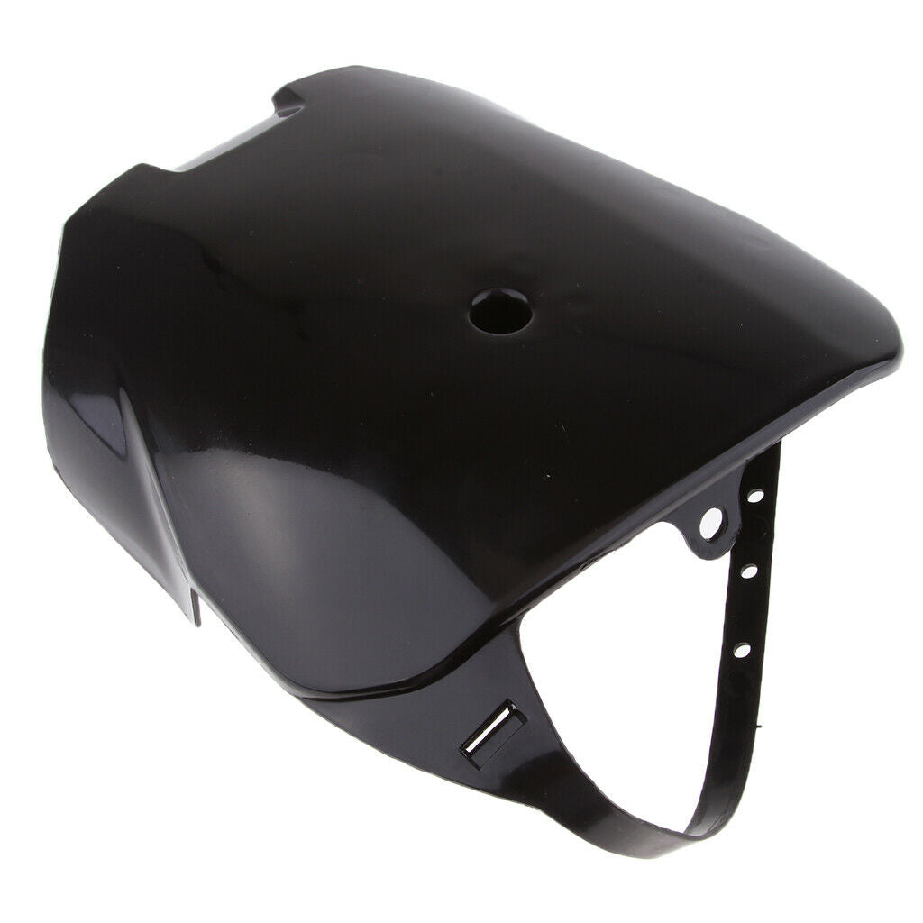 Black Motorcycle Number Plate For  CRF 70 CRF100 CRF80 CRF 70 80 100