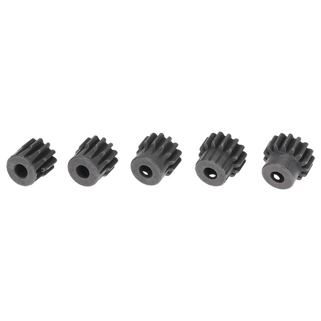 Durable M1 5mm 11T-15T Pinion Motor Gear for 1/8 RC Brushed Brushless Motor