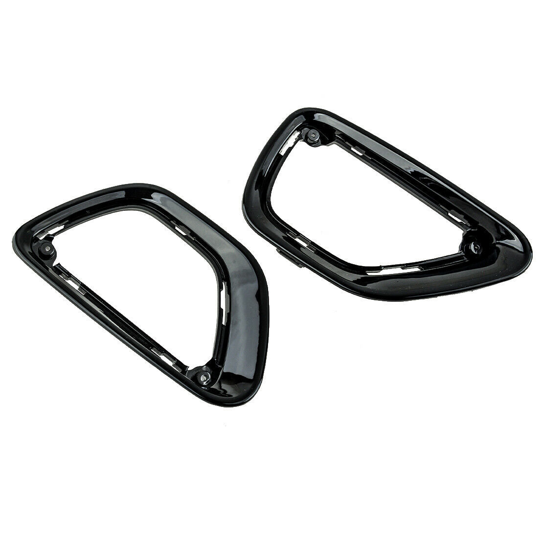 1Pair Front Fog Light Cover Fog Lamp Trim Fit For Jeep Grand Cherokee 2014-2016