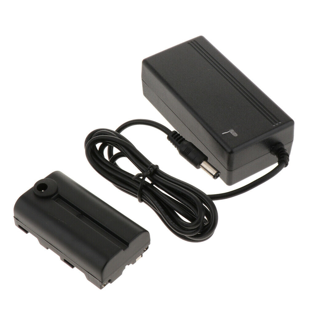 for  NP-F970 F750 F550 Camera Power Pack AC-E6 AC Adapter Kit DC Coupler