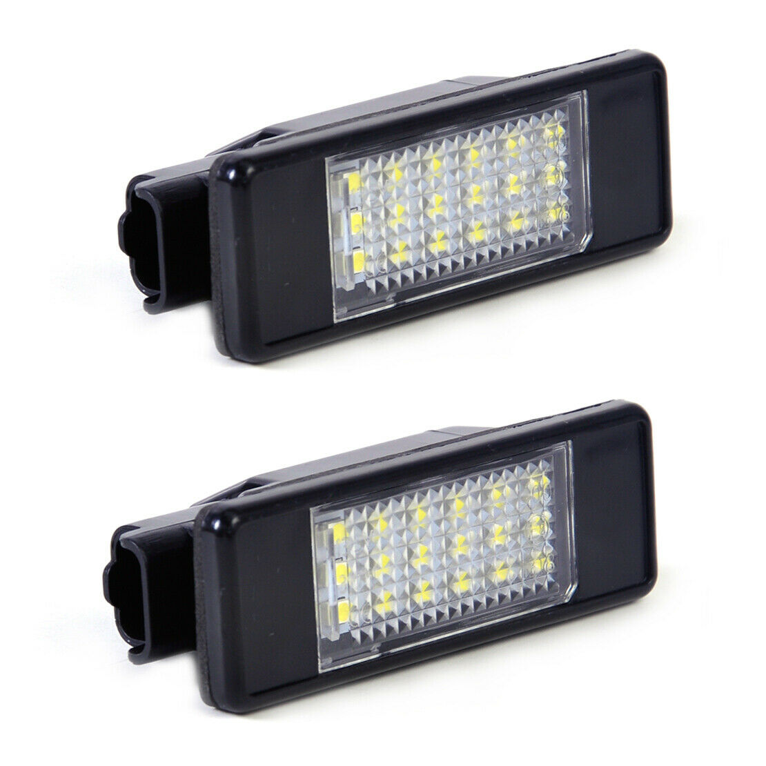 2x License Plate Light Lamp 18 LED Fit for Peugeot 308 406 407 Citroen C2 C3 An