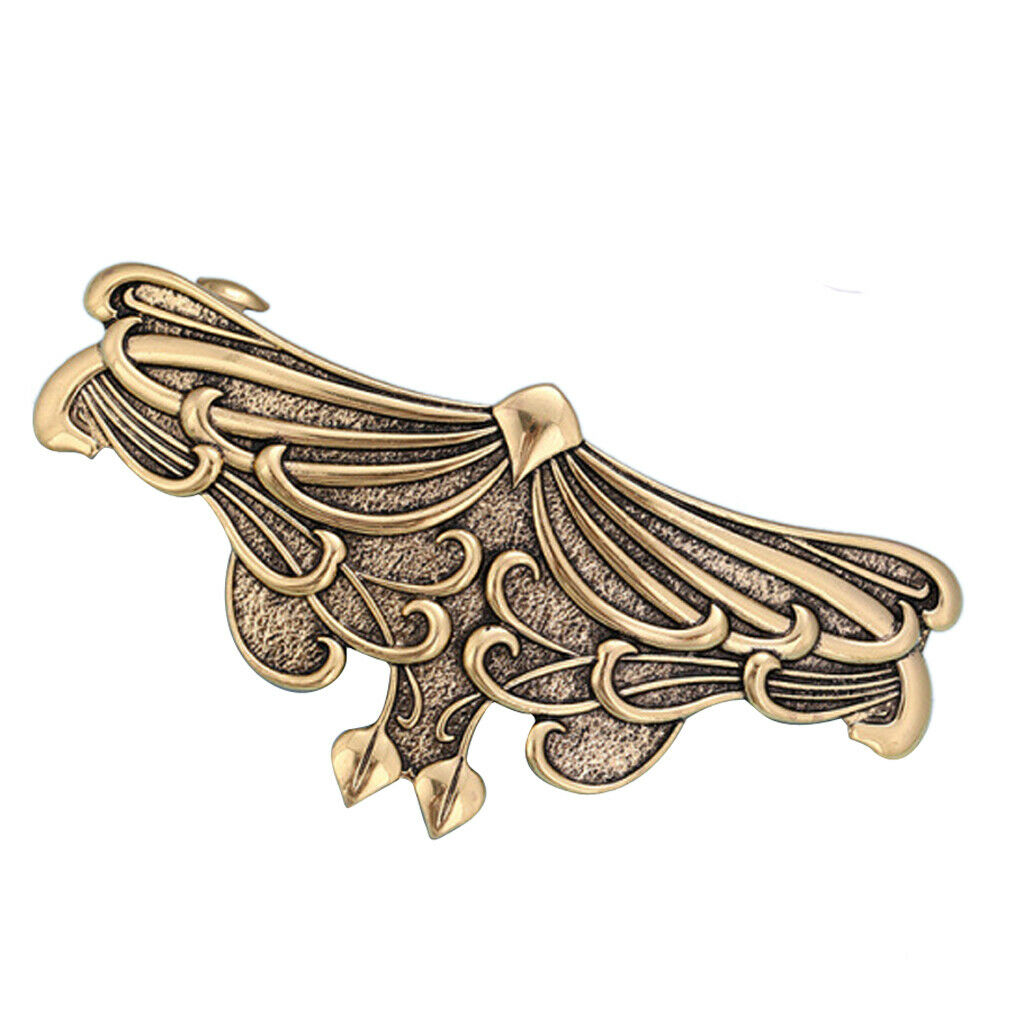 2 Pieces Viking Celtic Hairclip Girl Butterfly Metal French Barrette Jewelry