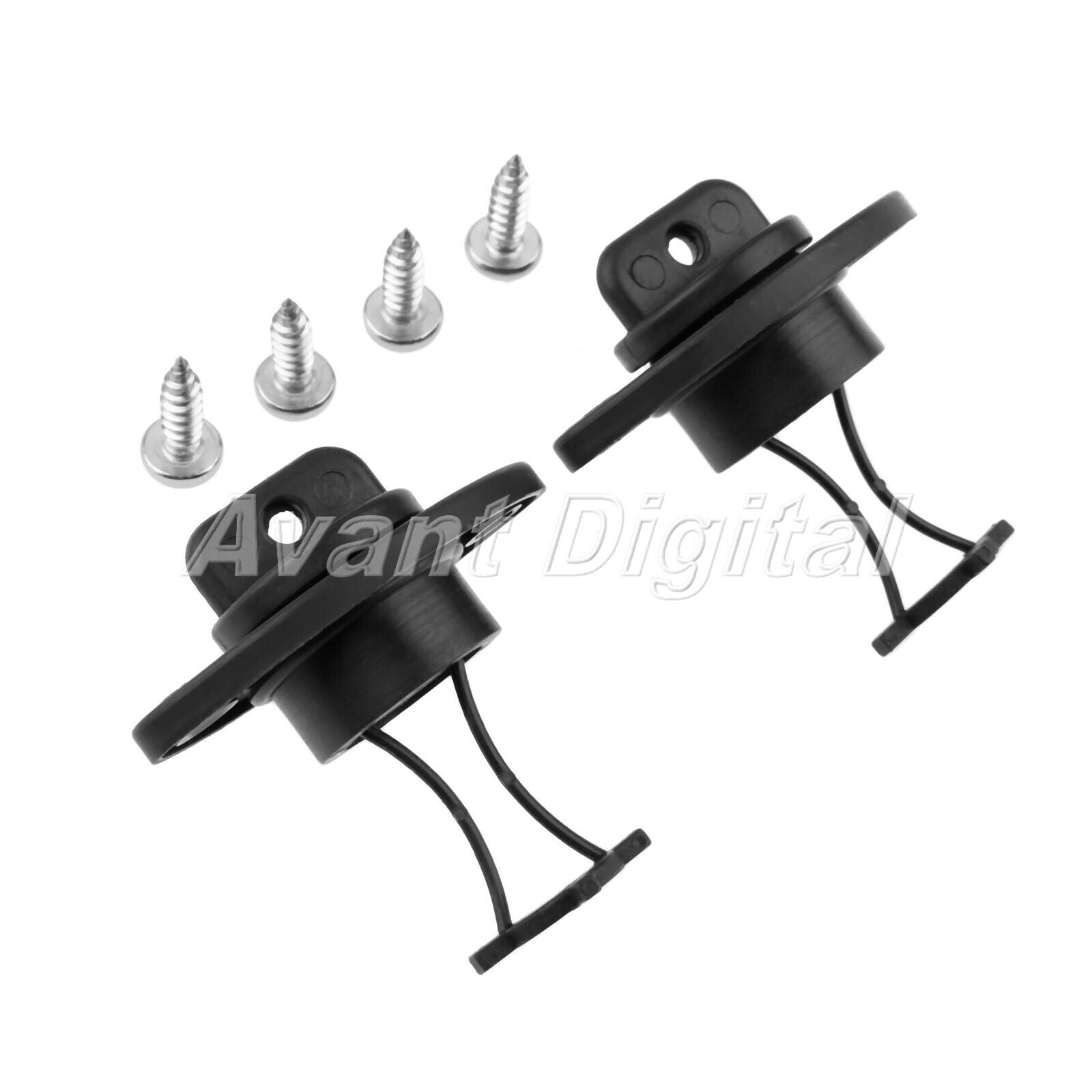 2Pc Drain Plug With Screws O-ring for Canoe Dewatering Maintain Seal Kayak Equip