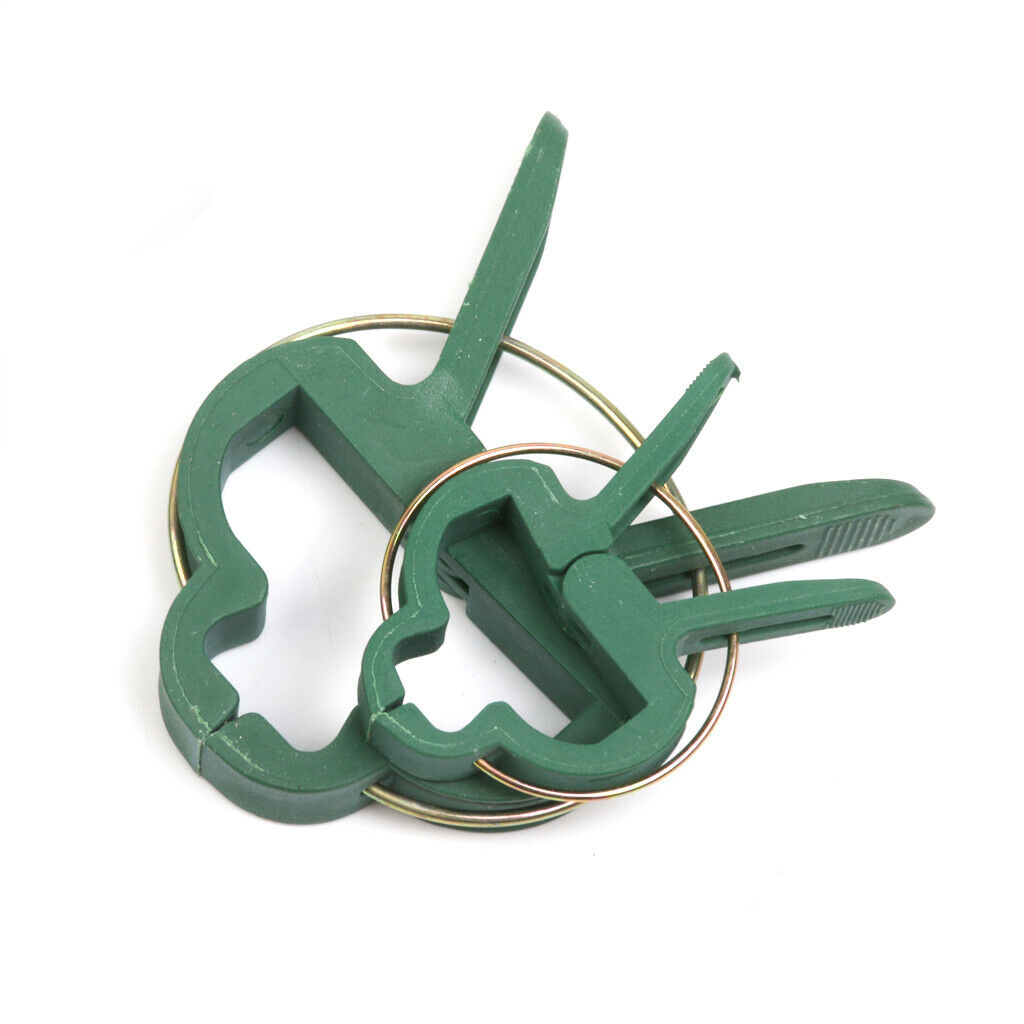 40 Pieces Reusable Plant Support Clips Garden Ties for Plants Flowers Vegetables