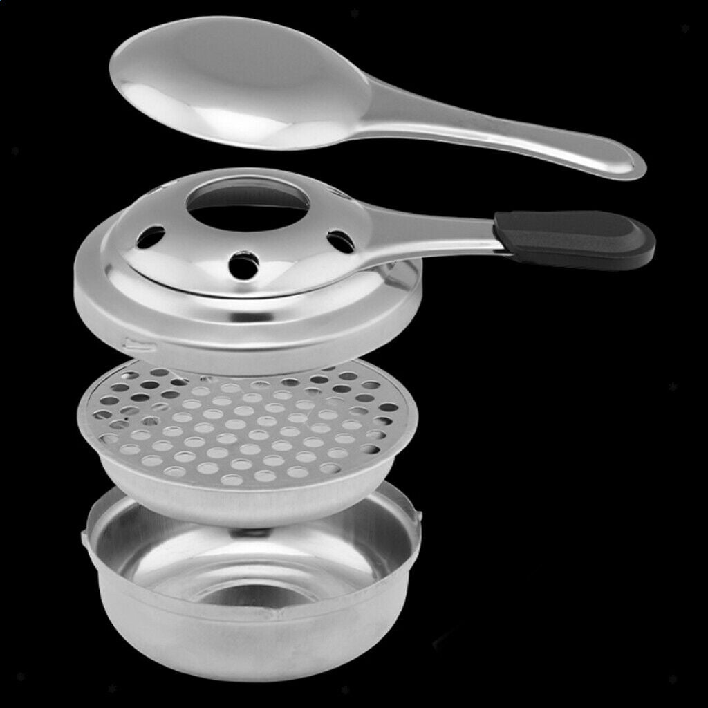 Alcohol Stove Spirit Burner with Fire Power Adjuster for Backpacking Camping