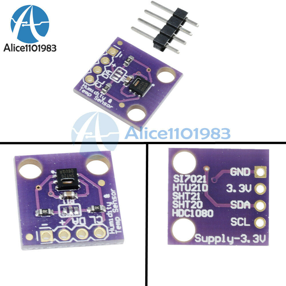 GY-21V3-SHT20 SHT20 Temperature & Humidity Sensor Module Breakout Transducers