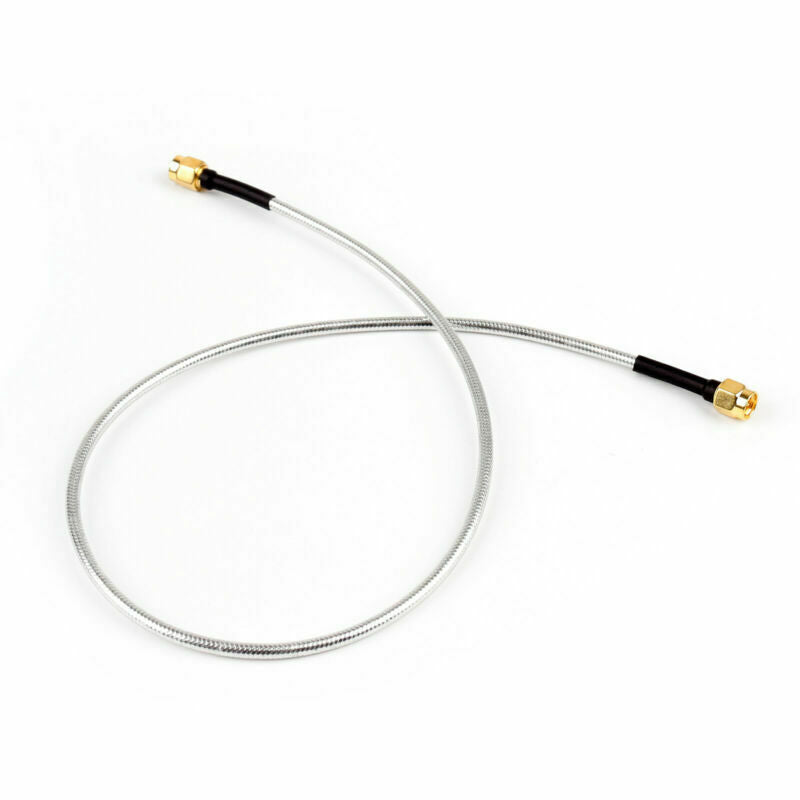 10X SMA Male to SMA Male 50cm RF Extension Coax Pigtail Semi-Rigid Cable RG402 U