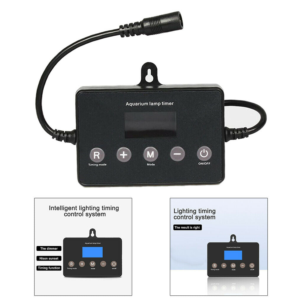 LED Light Digital Dimmer and Timmer for Aquarium Lights Fishes Tank Timer