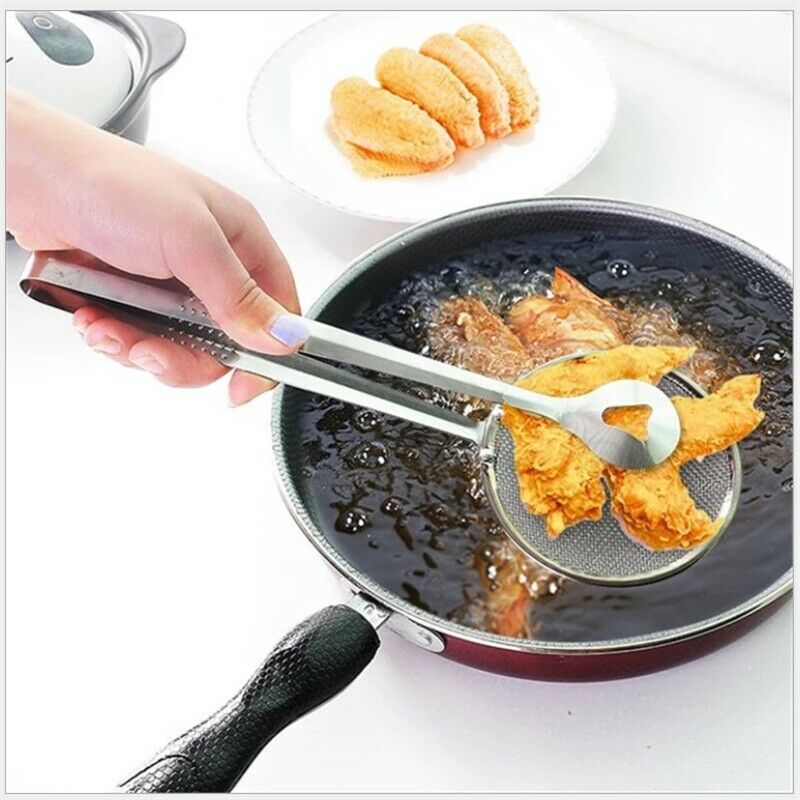 Kitchen Accessories Stainless Steel Fried Food Fishing Oil Sco.l8