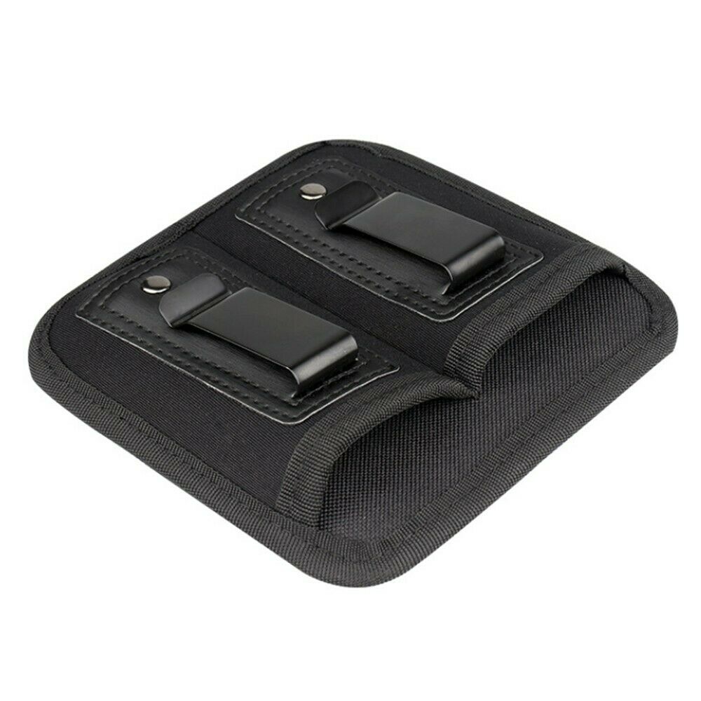 9mm Concealed Carry Mag Case with Clip Double Magazine Pouch Holster Hunting