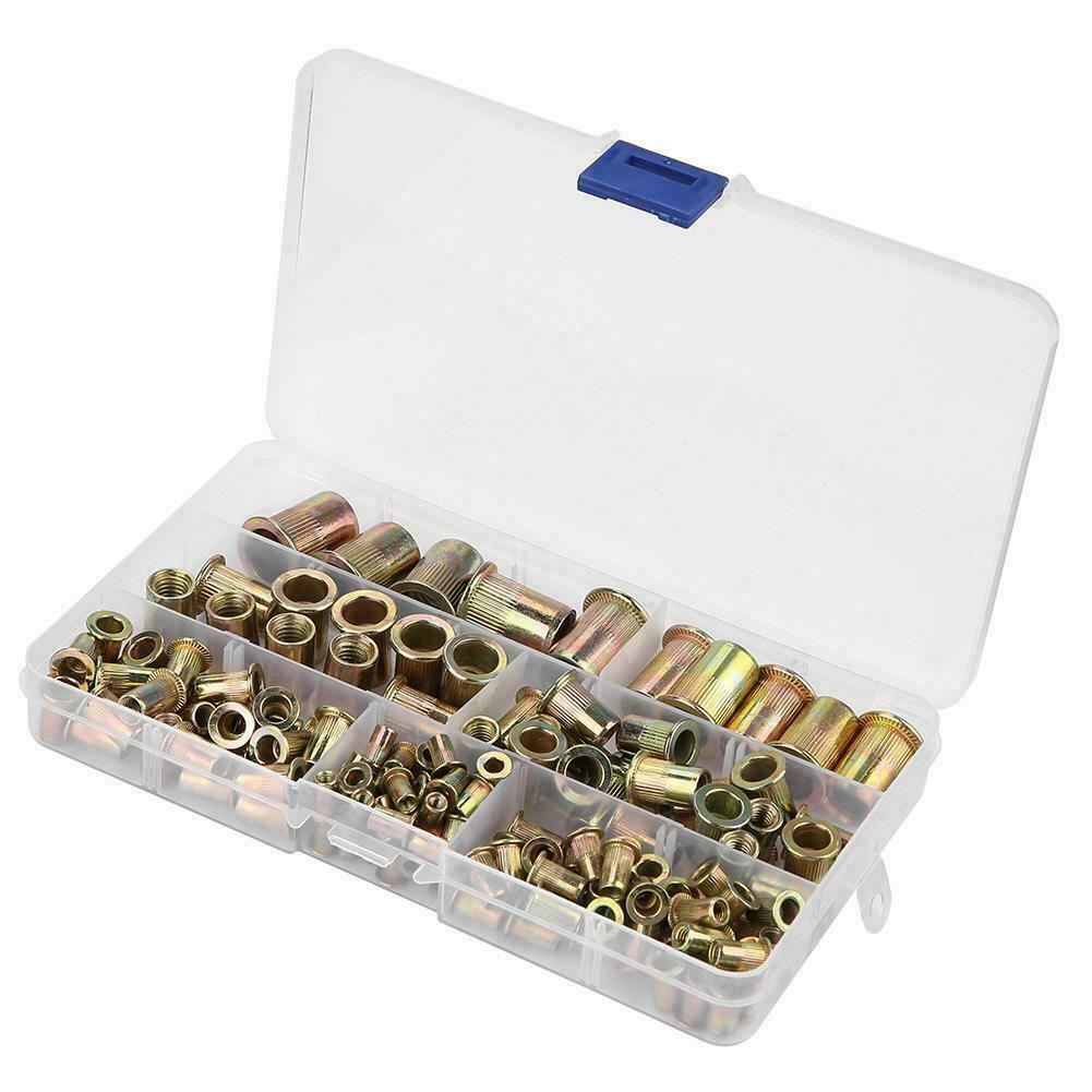 M3 4 5 6 8 10 12 Rivet Nuts Blind Nut Nutsert Stainless Steel Zinc Plated 150pcs
