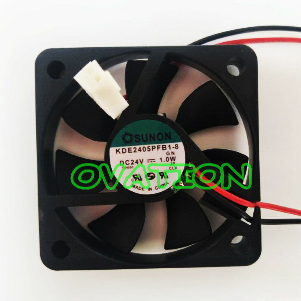 For SUNON KDE2405PFB1-8 Fan DC24V 1.0W 50*50*10mm 2pin