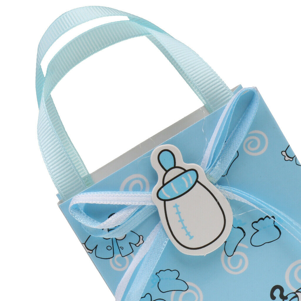 24 Cute Girl Boy Baby Shower Candy Gift Bags Tote Birthday Party Favor