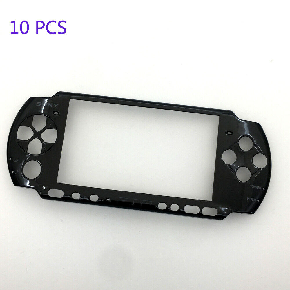 10PCS Front Faceplate Housing Case Shell Cover Repair parts For Sony PSP 3000