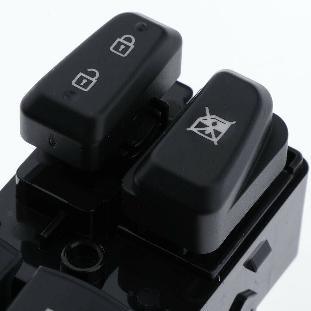 Plastic Car Power Window Switch Fit for Hyundai Sonata 93570-3S000-YDA