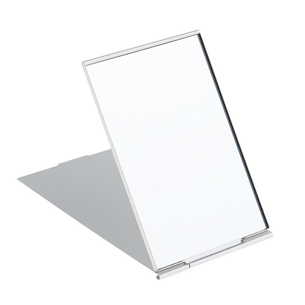2 Pieces Mini Travel Square Handbag Pocket Compact Makeup Cosmetic Mirror