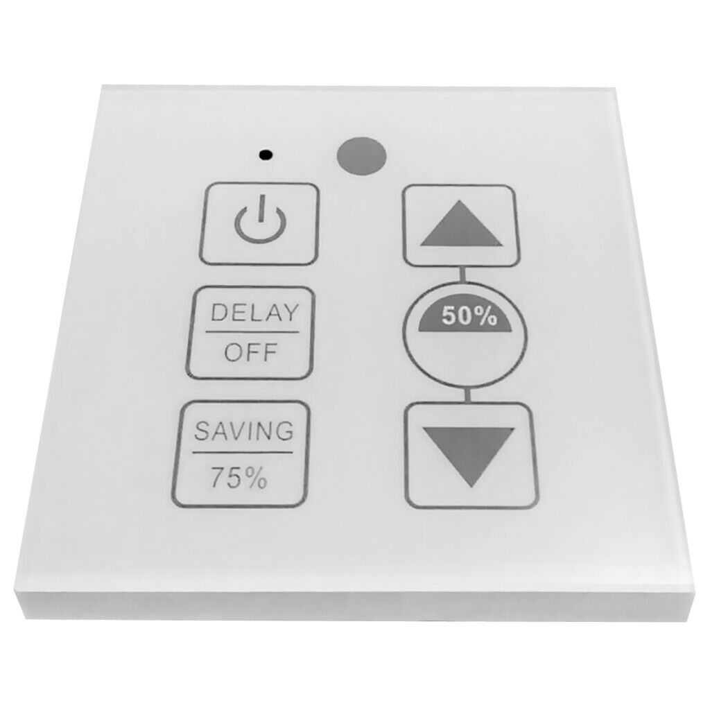 1 Set High Quality 100W Touch-type Stepless Dimming + Remote Control Switch