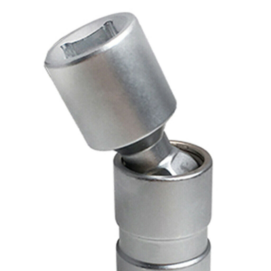 High Carbon Steel Chrome 14mm Spark Plug Wobble Socket for BMW 1/3/5 Series