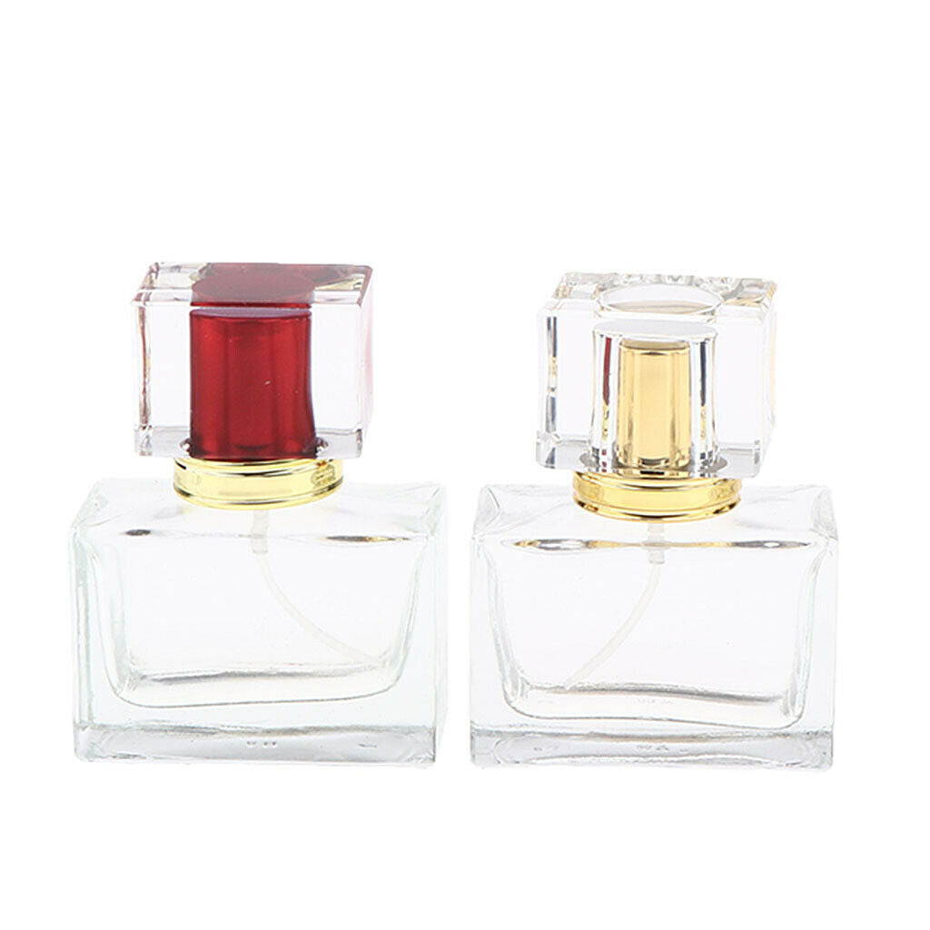 2 lot Mini Perfume Spray Bottles Holder Spray for Home Travel Girl's Ladies