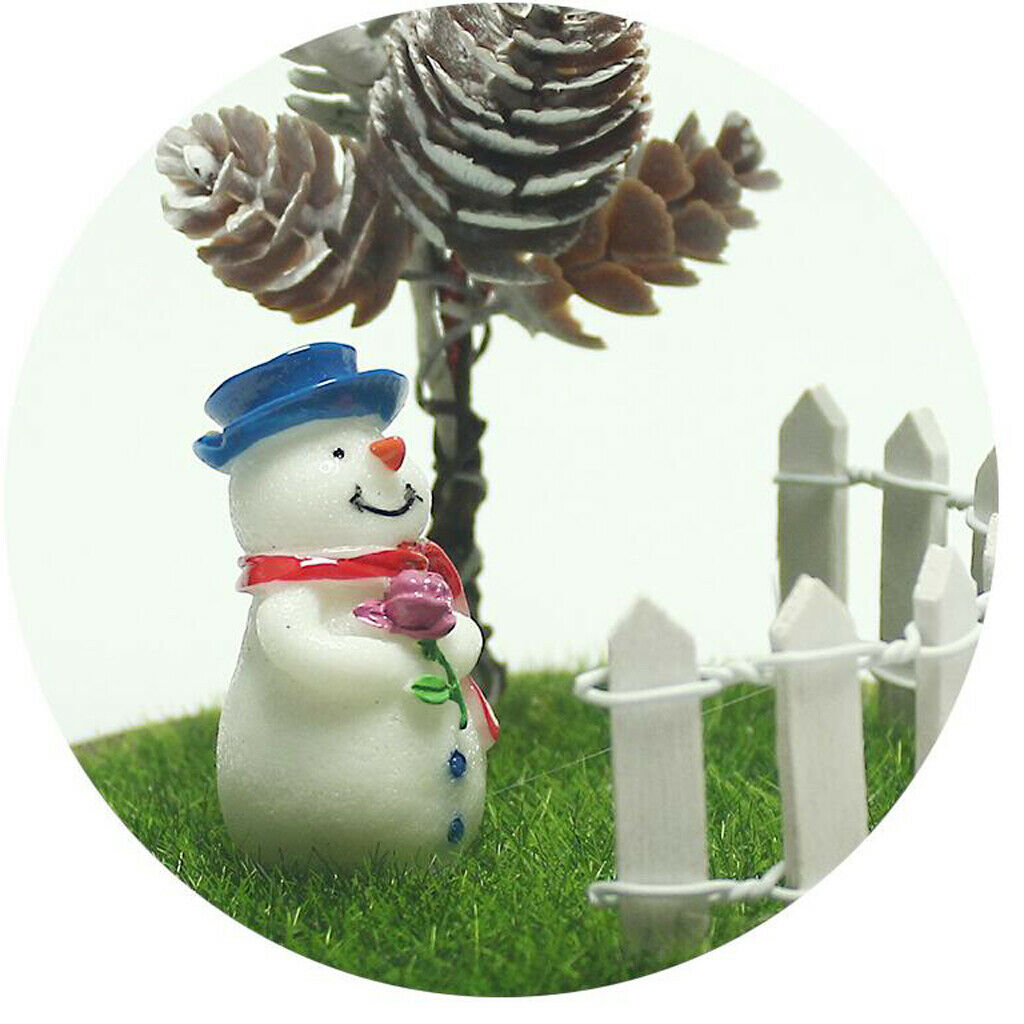 Christmas LED USB Night Light Snowman Glass Display Landscape Xmas Decor